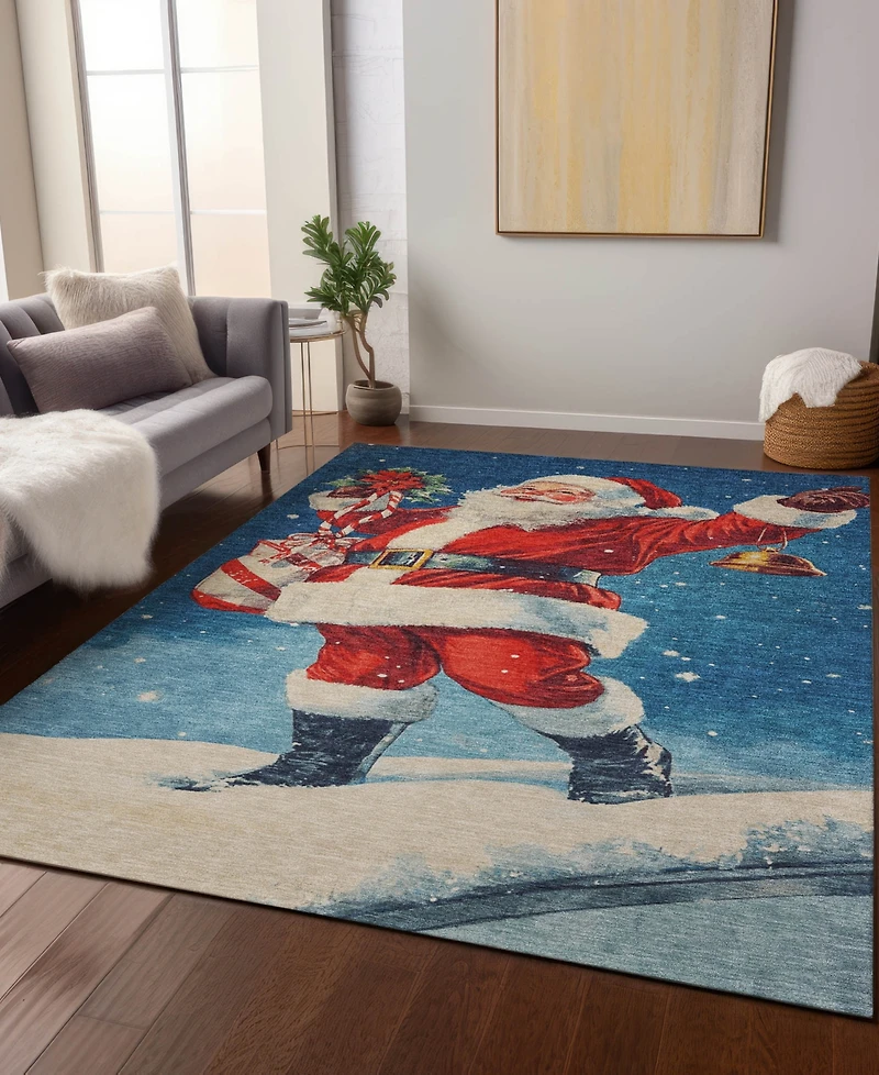 Addison Holiday Washable Indoor/Outdoor ACN1807 9'x12' Area Rug