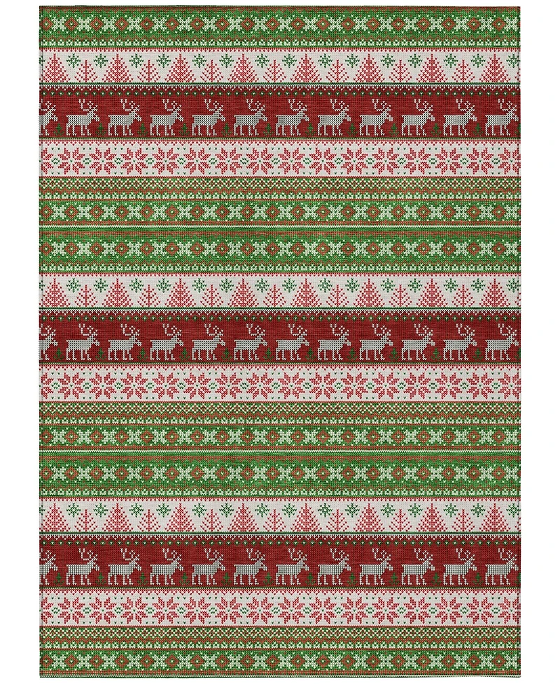 Addison Holiday Washable Indoor/Outdoor ACN1818 9'x12' Area Rug