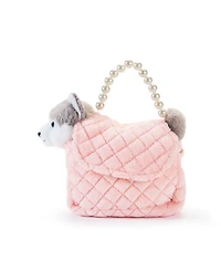 Geoffrey's Toy Box Fancy Pets 6" Plush Huskey and Purse Toy