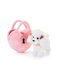 Geoffrey's Toy Box Fancy Pets 6" Plush Poodle and Purse Toy