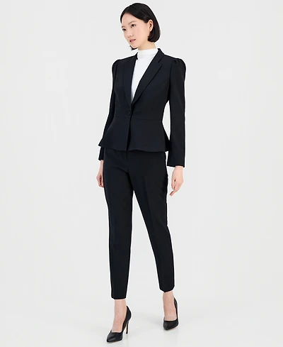 Tahari Asl Belted Wrap Pant Suit Set