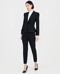 Tahari Asl Belted Wrap Pant Suit Set