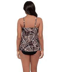 Miraclesuit Women's Raya De Safari Marina Underwire Tankini Top