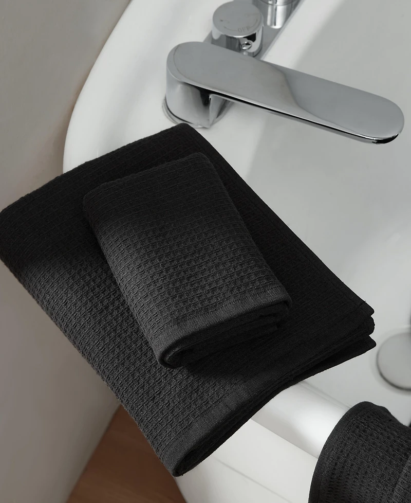 Calvin Klein Eternity Cotton Waffle 6-Pc. Bath Towel Set