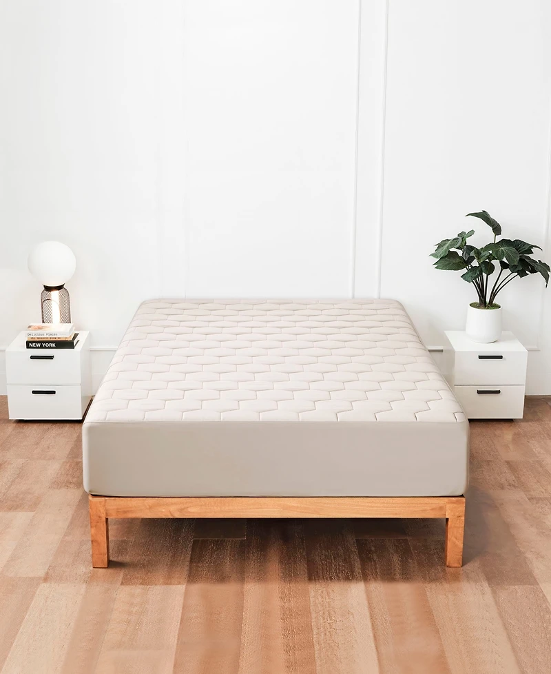 Nestl Quilted Hypoallergenic Waterproof Mattress Pad Cover