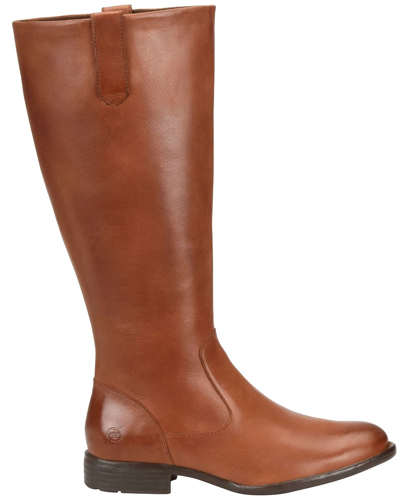 Born Women's Shaunie Wide Calf Round Toe Boots
