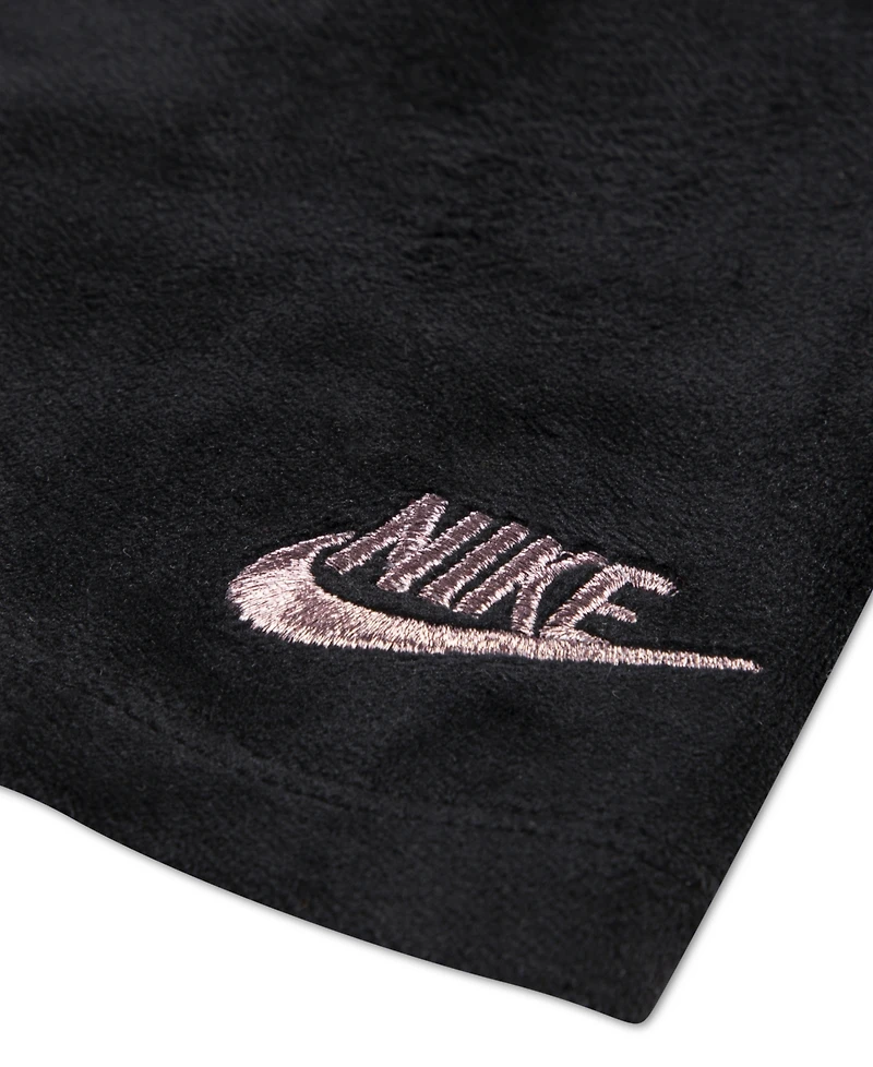 Nike Girls 2T-4T 2-Piece Velour Scooter Hoodie and Skort Set