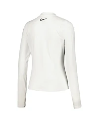 Nike Women's White Arnold Palmer Invitational Uv Victory Printed Performance Long Sleeve Top