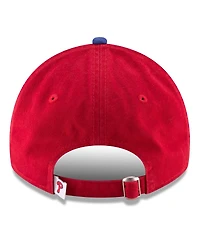 New Era Men's Red Philadelphia Phillies 2025 Mlb Postseason Side Patch 9TWENTY Adjustable Hat