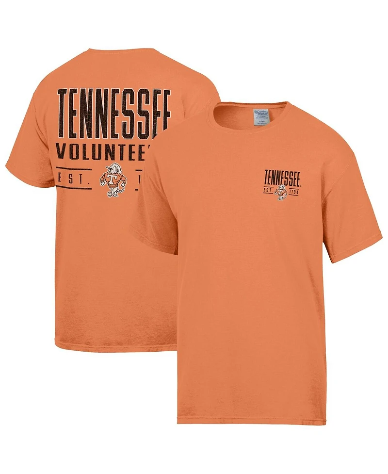 ComfortWash Men's Tennessee Orange Volunteers Big Name T-Shirt