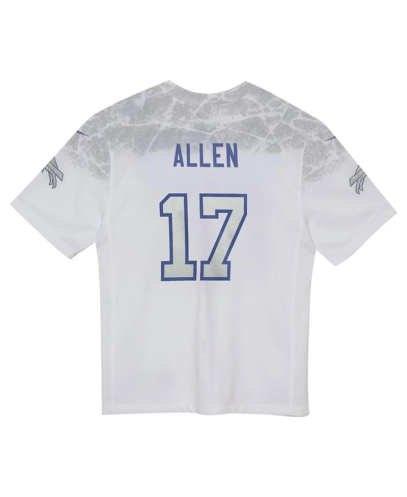 Nike Preschool Josh Allen White 2025 Rivalries Collection Game Jersey