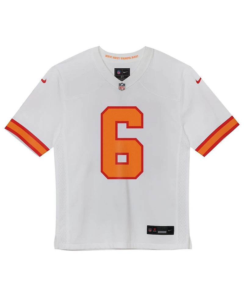 Nike Preschool Baker Mayfield White '76 Tampa Bay Buccaneers Game Jersey