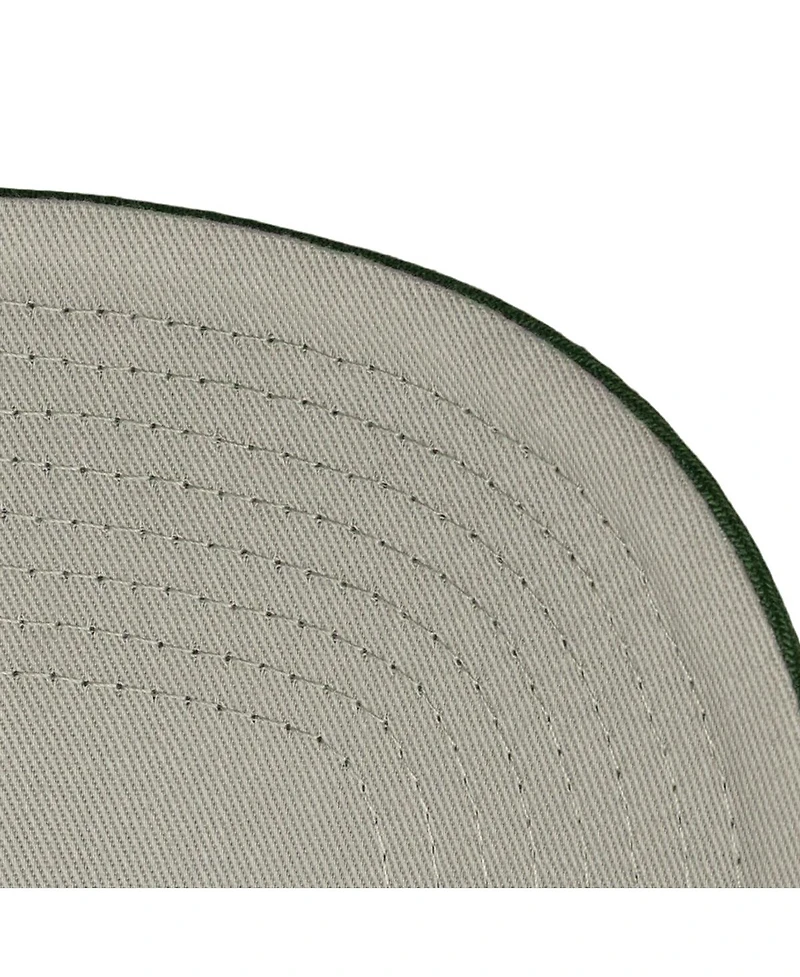 Mitchell & Ness Men's Cream/Green Portland Timbers Upside Down Pro Pinch Snapback Hat