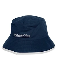 Mitchell & Ness Men's Navy/Green Dallas Mavericks Flip It Reversible Bucket Hat