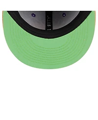 New Era Big Boys and Girls Purple/Orange Buffalo Bills Nickelodeon Slime 9FIFTY Snapback Hat