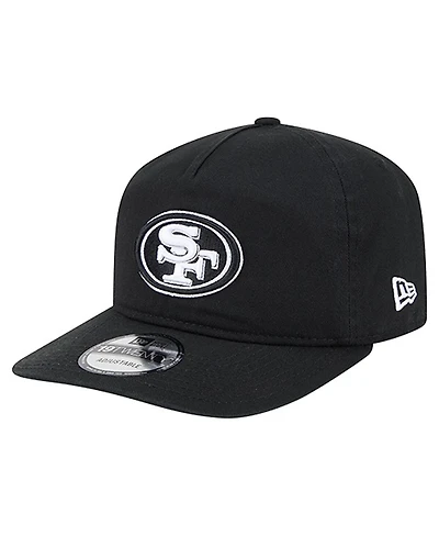 New Era Men's Black/White San Francisco 49ers 19TWENTY Adjustable Hat