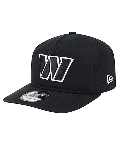 New Era Men's Black/White Washington Commanders 19TWENTY Adjustable Hat