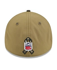 New Era Men's Green/Dark Green Jacksonville Jaguars 2025 Salute to Service 39THIRTY Flex Hat