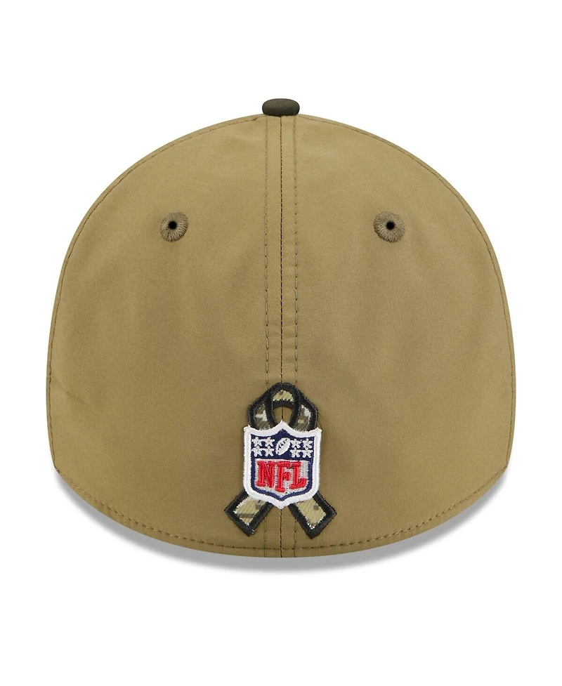 New Era Men's Green/Dark Green Miami Dolphins 2025 Salute to Service 39THIRTY Flex Hat