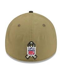 New Era Men's Green/Dark Green New York Jets 2025 Salute to Service 39THIRTY Flex Hat