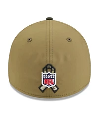 New Era Men's Green/Dark Green San Francisco 49ers 2025 Salute to Service 39THIRTY Flex Hat