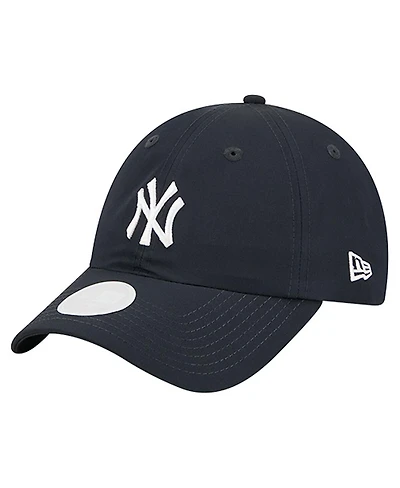 New Era Women's Navy New York Yankees Team Pony Tail 9FORTY Flex Hat