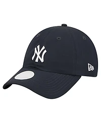 New Era Women's Navy New York Yankees Team Pony Tail 9FORTY Flex Hat