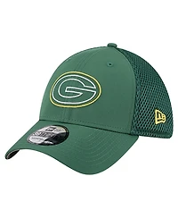 New Era Men's Green Bay Packers Outline 39THIRTY Flex Hat