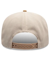 New Era Men's Stone/White Detroit Tigers 9SEVENTY Trucker Adjustable Hat