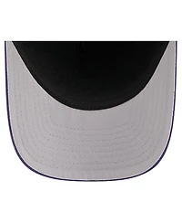 New Era Men's Black Baltimore Ravens Arch 9FORTY A-Frame Adjustable Hat