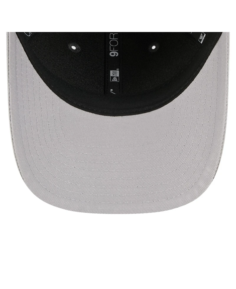 New Era Men's Black/Gray Los Angeles Kings Mascot 2-Tone 9FORTY Adjustable Hat