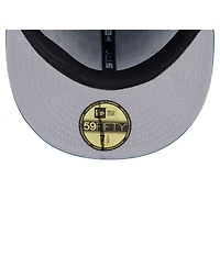 New Era Men's Green York Jets Oversized 59FIFTY Fitted Hat