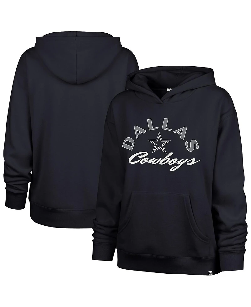 '47 Brand Women's Navy Dallas Cowboys Whirlwind Naomi Pullover Hoodie