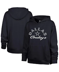 '47 Brand Women's Navy Dallas Cowboys Whirlwind Naomi Pullover Hoodie
