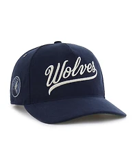 '47 Brand Men's Navy Minnesota Timberwolves Golden Age Relaxed Corduroy Hitch Adjustable Hat