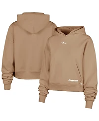 '47 Brand Women's Brown Baltimore Ravens Sue Foundation Portabella Hoodie Sweatshirt