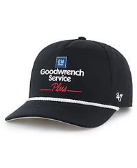 '47 Brand Men's Black Richard Childress Racing Goodwrench Service Plus Hitch Rope Adjustable Hat