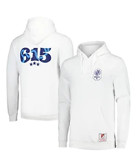 Mitchell & Ness Men's White Nashville Sc 2024 Jersey Hook 615 Pullover Hoodie