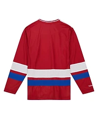 Mitchell & Ness Women's Red Buffalo Bills Big Face 7.0 Long Sleeve Jersey T-Shirt
