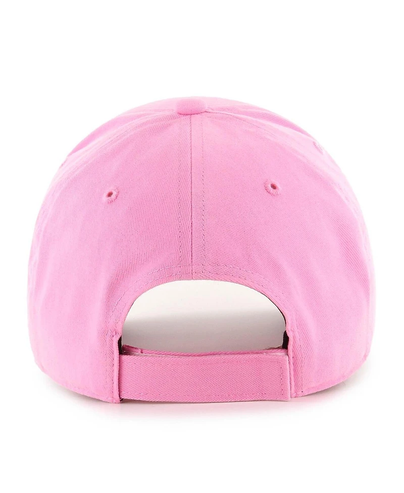 '47 Brand Big Girls Pink Atlanta Falcons Rose Mvp Adjustable Hat