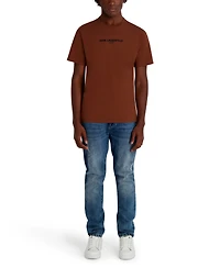 Karl Lagerfeld Paris Men's Core Short Sleeve Crewneck Logo T-Shirt
