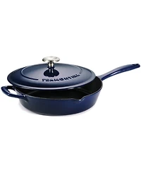 Tramontina Bestow 10-Inch Cast Iron Enameled Skillet with Lid