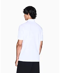 A|X Armani Exchange Men's Gold Logo Polo Shirt