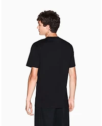 A|X Armani Exchange Men's Night Lab Peace Sign Embellished T-Shirt