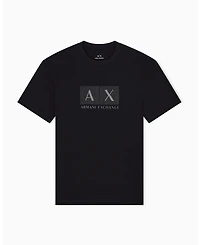 A|X Armani Exchange Men's Textured Grid Box T-Shirt