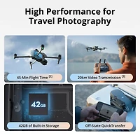 Dji Air 3S Dual Camera Drone Fly More Combo with Rc-N3 Remote Controller