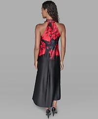 Karl Lagerfeld Paris Women's Floral Print Dress