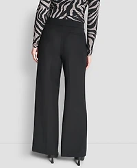 Dkny Women's Wide Leg Trousers