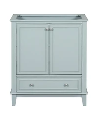 Casainc 30" Bathroom Vanity, Cabinet Base Only, Multi-Functional Cabinet with Doors and Drawer, Solid Frame and Mdf Board