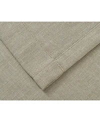 Kate Aurora Oversized Grommet Top Window Valances - Linen